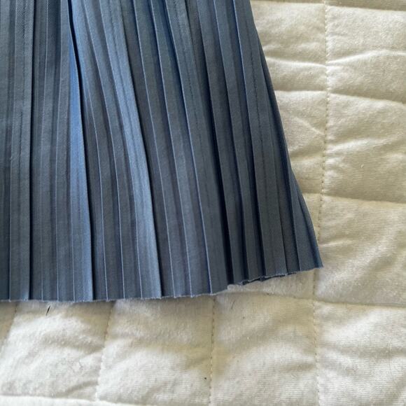 FISHERFIELD Womens Dress Blue Pleated Knee Length Preppy Capsule Spring 36 US S - Picture 7 of 13